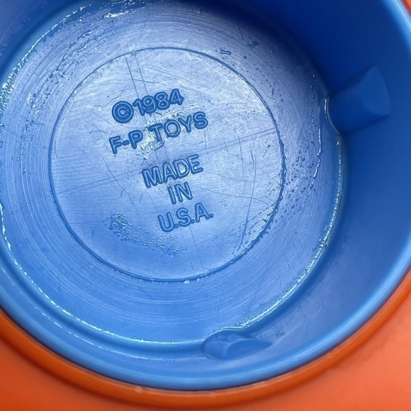 Vintage Fisher‎ Price Little People Chunky 1974 Boy Yellow 3” 1984 Motorcycle - Picture 4 of 11